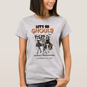 Halloween Bachelorette, lasst uns ghoul gehen T-Shirt