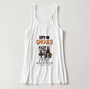 Halloween Bachelorette, lasst uns ghoul gehen Tank Top