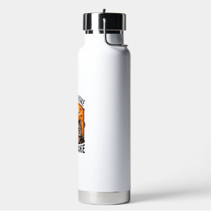 Halloween-Bäcker-Shirt Hexenbesen Zerbrochen Desig Trinkflasche