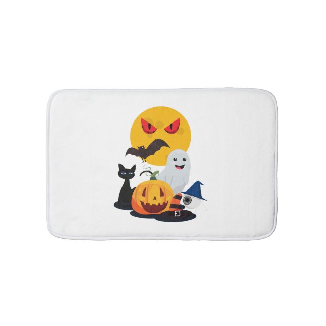Halloween Badematte (Vorderseite)