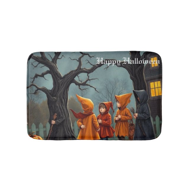 Halloween Badematte (Vorderseite)