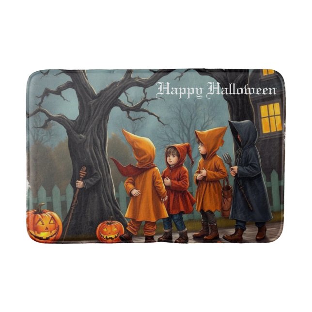 Halloween Badematte (Vorderseite)