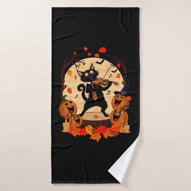 Halloween Badhandtuch Set (Badehandtuch)