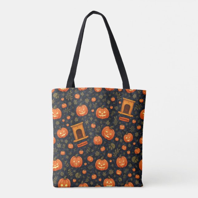 halloween bag tasche (Rückseite)