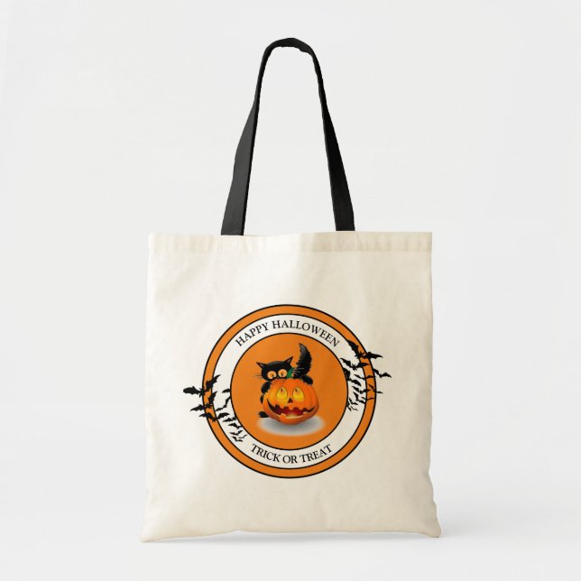 Halloween-Bag Tragetasche (Vorne)