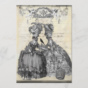 Halloween-Ball Einladung