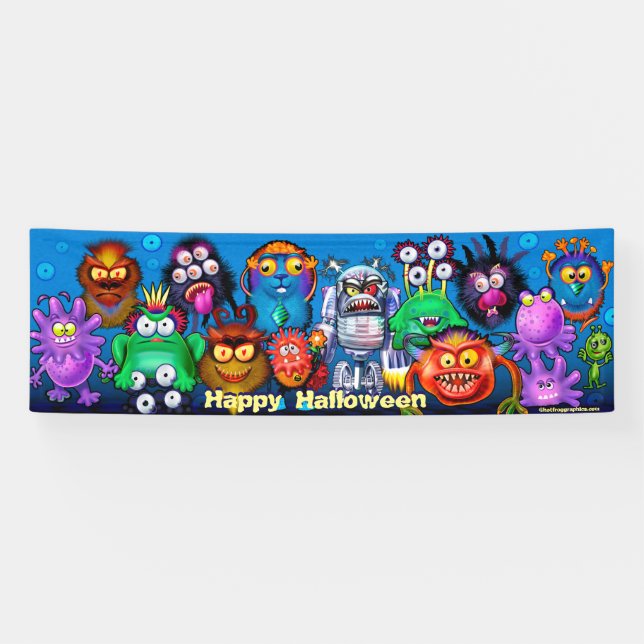 Halloween-Banner für das Riesenmonster Banner (Horizontal)