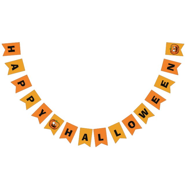 Halloween-Banner Wimpelkette (Alle)