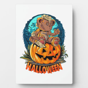 Halloween-Bären-Killer Fotoplatte