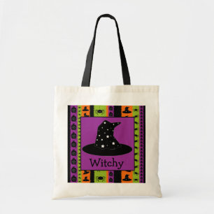 Halloween barre le sac de casquette de sorcière