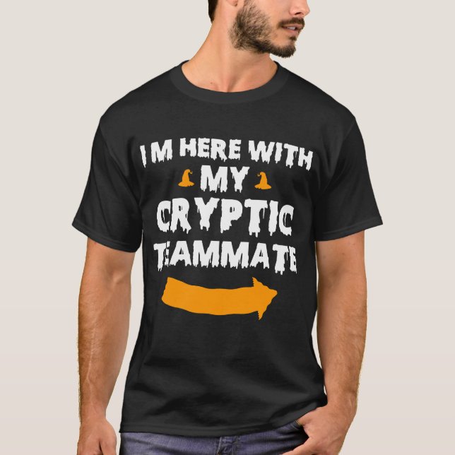 Halloween Baseball Liebesgeschenk für Männer Fraue T-Shirt (Vorderseite)