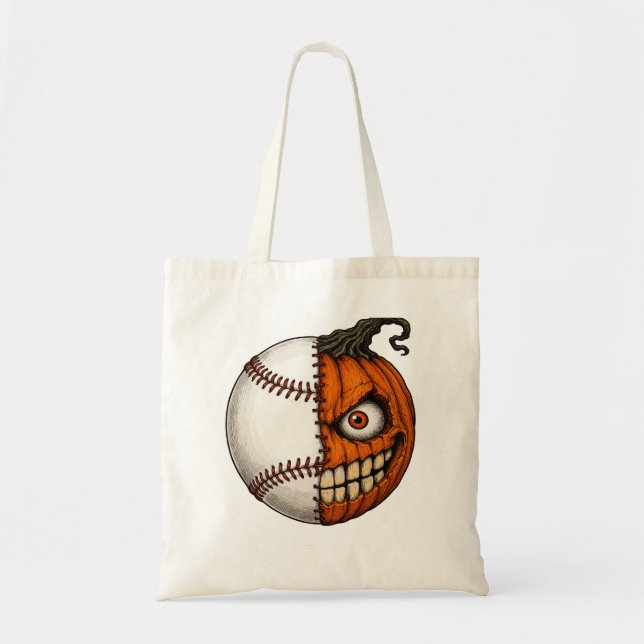 Halloween-Baseball Tragetasche (Vorne)