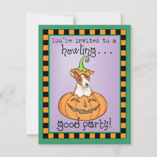 Halloween Basenji Karte