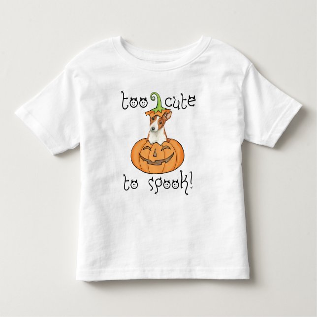 Halloween-Basenji-T - Shirt (Vorderseite)