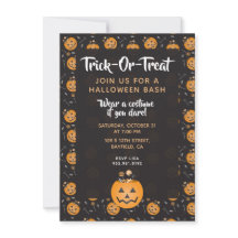 Halloween Bash Trick oder Treat Pumpkin Candy