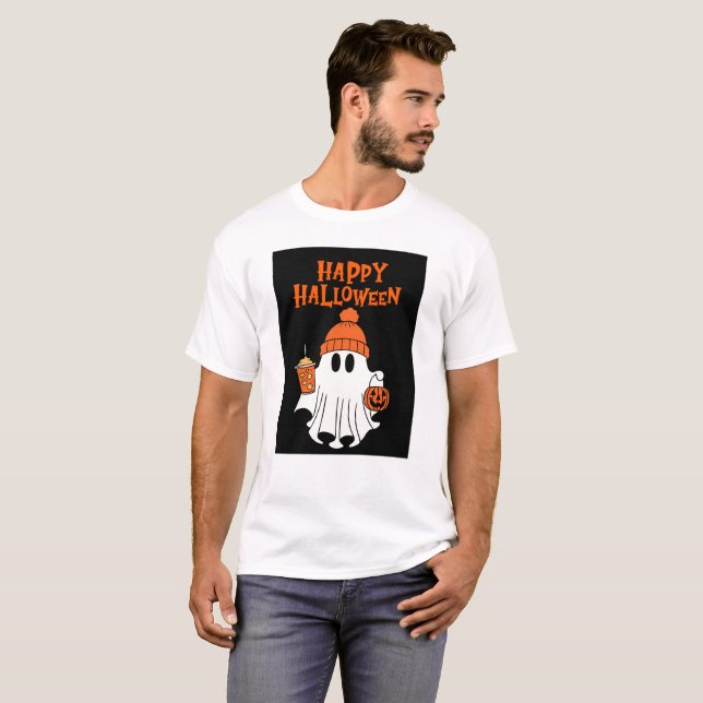 Halloween Basic Dark T-Shirt for man confortable (Devant entier)