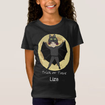 Halloween Bat Costume T - Shirt