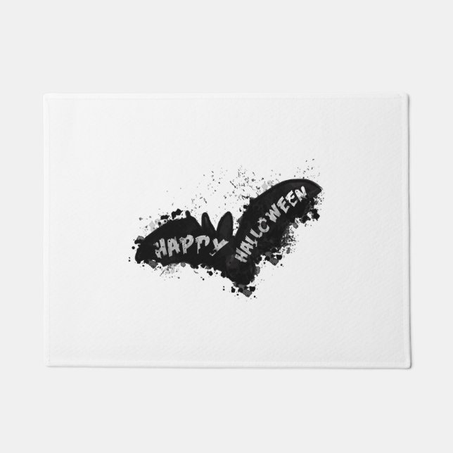 Halloween Bat Fußmatte (Vorderseite)