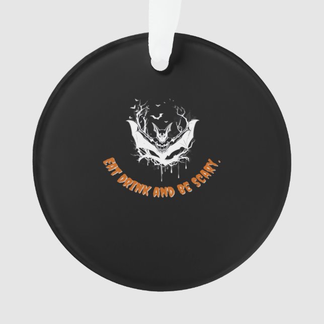Halloween Bat Hanging For The Essential Ornament (Vorderseite)