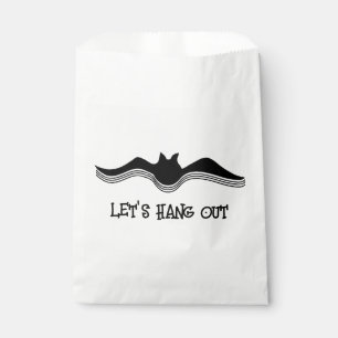 Halloween Bat, lass uns ausgehen Geschenktütchen