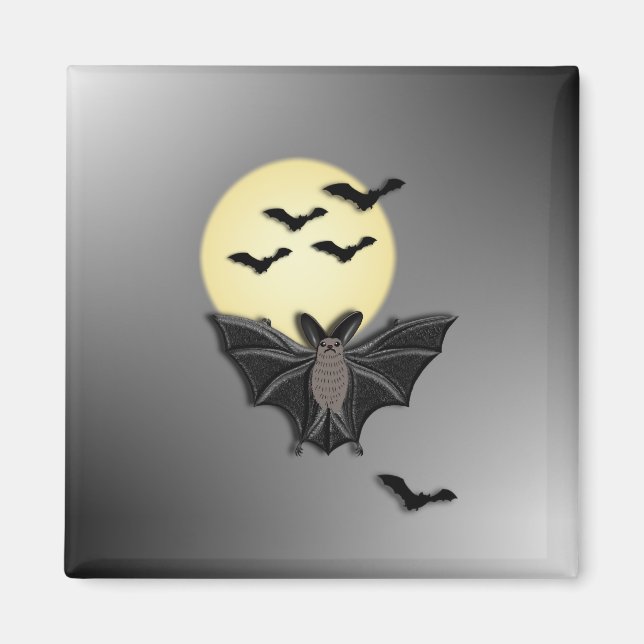 Halloween Bat Magnet (Vorne)
