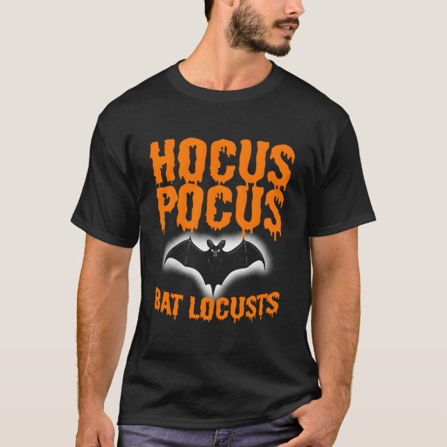 Halloween Bat Nocturnal Spooky Horror T-Shirt (Vorderseite)