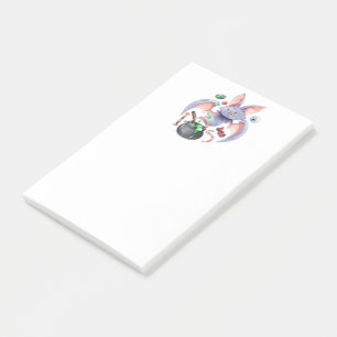 Halloween Bat Post-it Notes Klebezettel