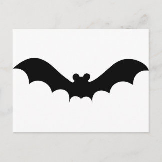 Halloween Bat Postkarte