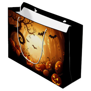 Halloween/Bat/Pumpkin/Fall Große Geschenktüte