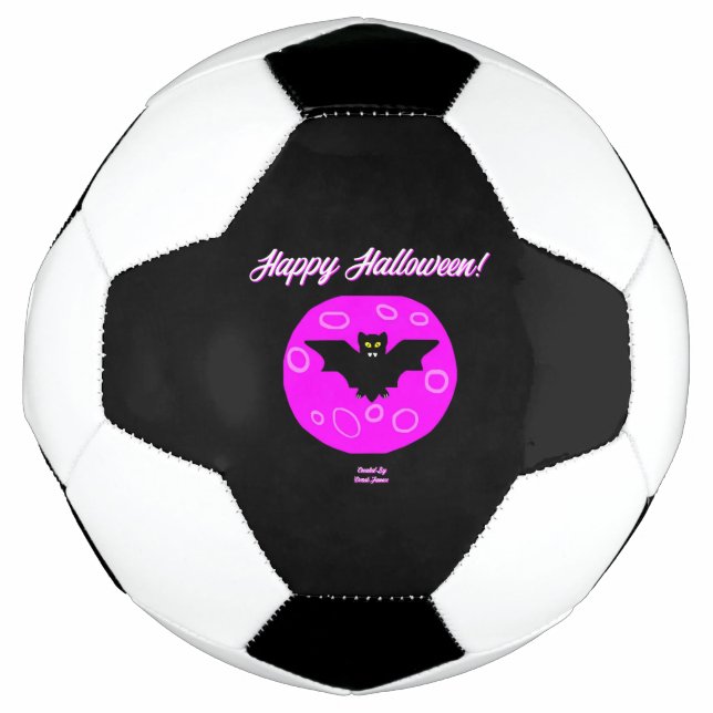 Halloween Bat Soccer Ball (Vorderseite)