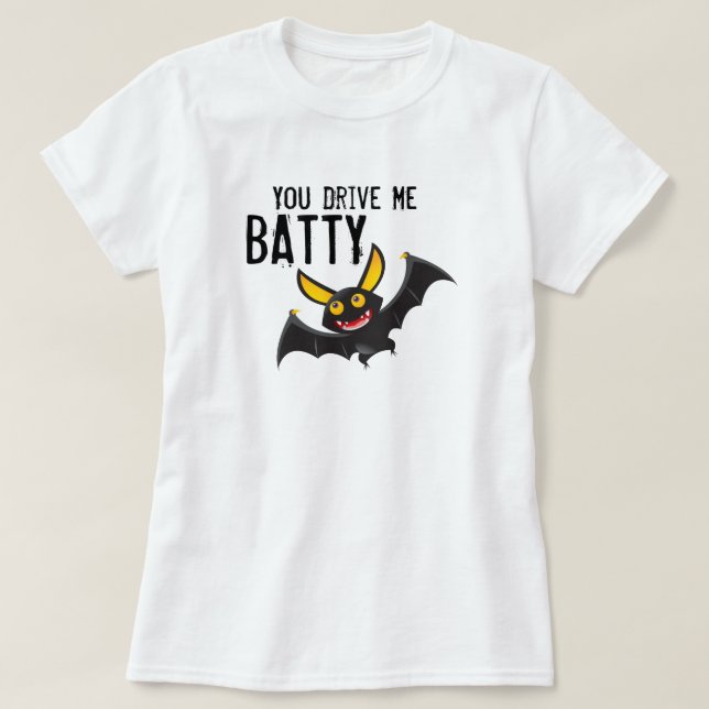 Halloween-Bat-T - Shirt (Design vorne)