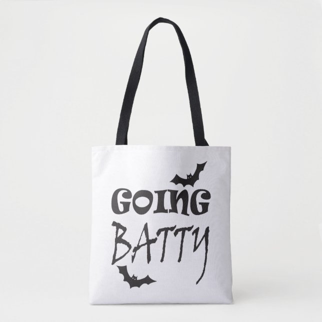 Halloween Bat Tasche (Vorderseite)