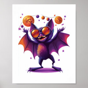 Halloween-Bat-tastisches Party Poster