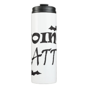 Halloween Bat Thermosbecher