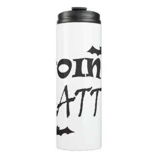Halloween Bat Thermosbecher