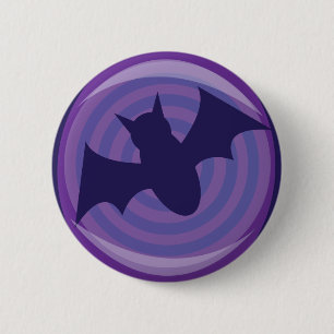 Halloween Bats Button