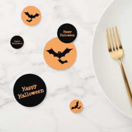 Halloween Bats Design Table Confetti Konfetti