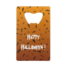 Halloween Bats Geldbeutel Flaschenöffner