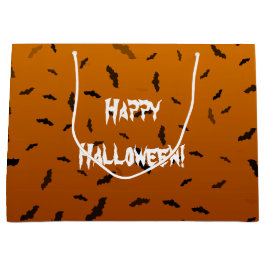 Halloween Bats Große Geschenktüte