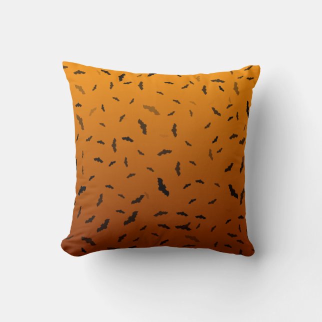 Halloween Bats Kissen (Vorderseite)