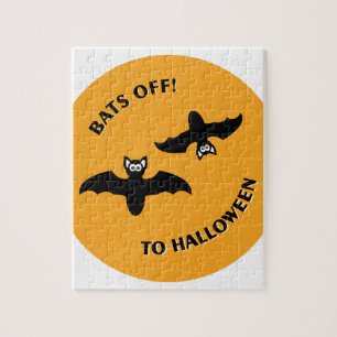 Halloween Bats Orange