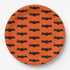 Halloween Bats Pappteller