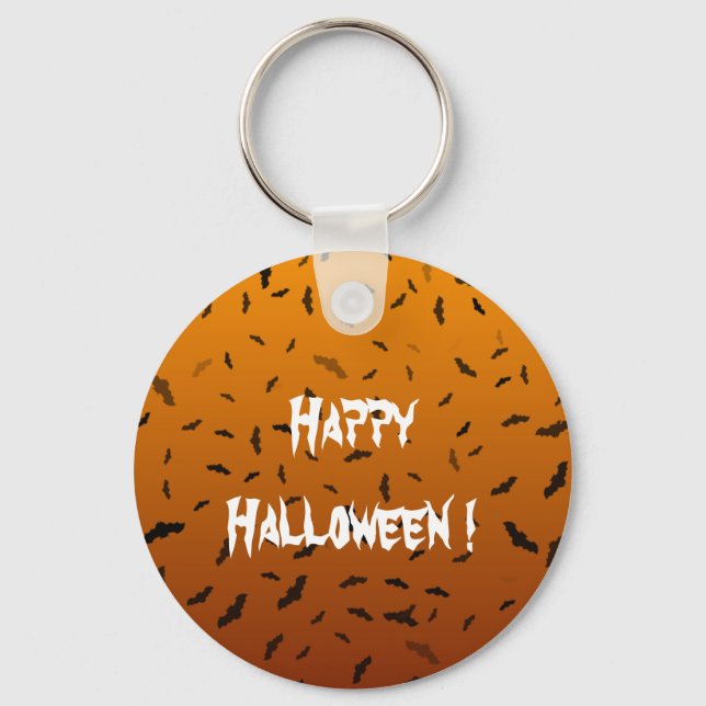 Halloween Bats Schlüsselanhänger (Vorderseite)
