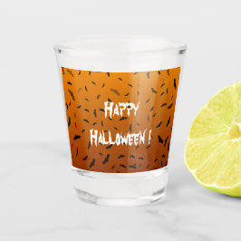 Halloween Bats Schnapsglas