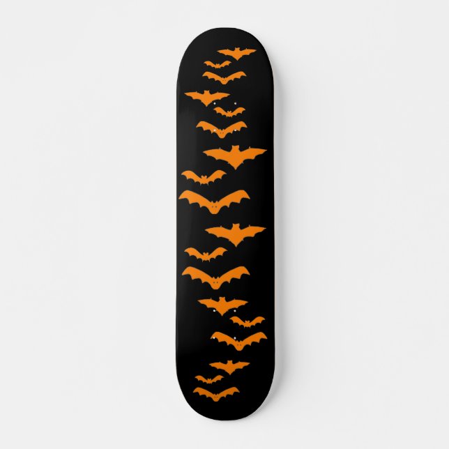 Halloween Bats Skateboard (Vorne)