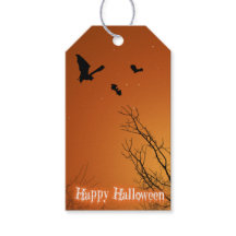 Halloween Bats und Bäume