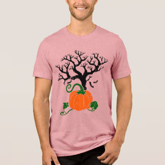 Halloween-Baum Herbst-Shirts Halloween-Sweatshirt Tri-Blend Shirt
