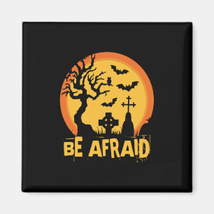 Halloween Be Afraween Geburtstag Magnet