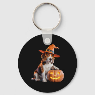 Halloween Beagle für Hundeliebhaber Kostüm F Schlüsselanhänger