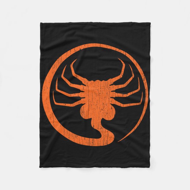 Halloween Beängstigend Alien Facehugger Horror Pum Fleecedecke (Vorderseite)